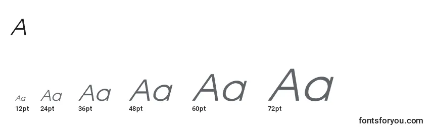 sizes of avantgarde ffy font, avantgarde ffy sizes